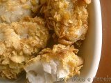 Receita Medalhões de pescada com corn flakes * airfryer