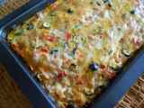 Receita Gratinado de legumes, camarão e delícias de mar
