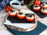 Receita Tomates recheados atum e azeitonas