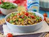 Receita Salada de espelta com atum: receita saudável, rica em fibras e proteínas