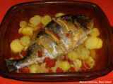 Receita Dourada no forno