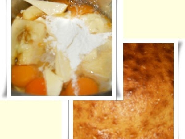Receita Bolo de leite condensado com amêndoa