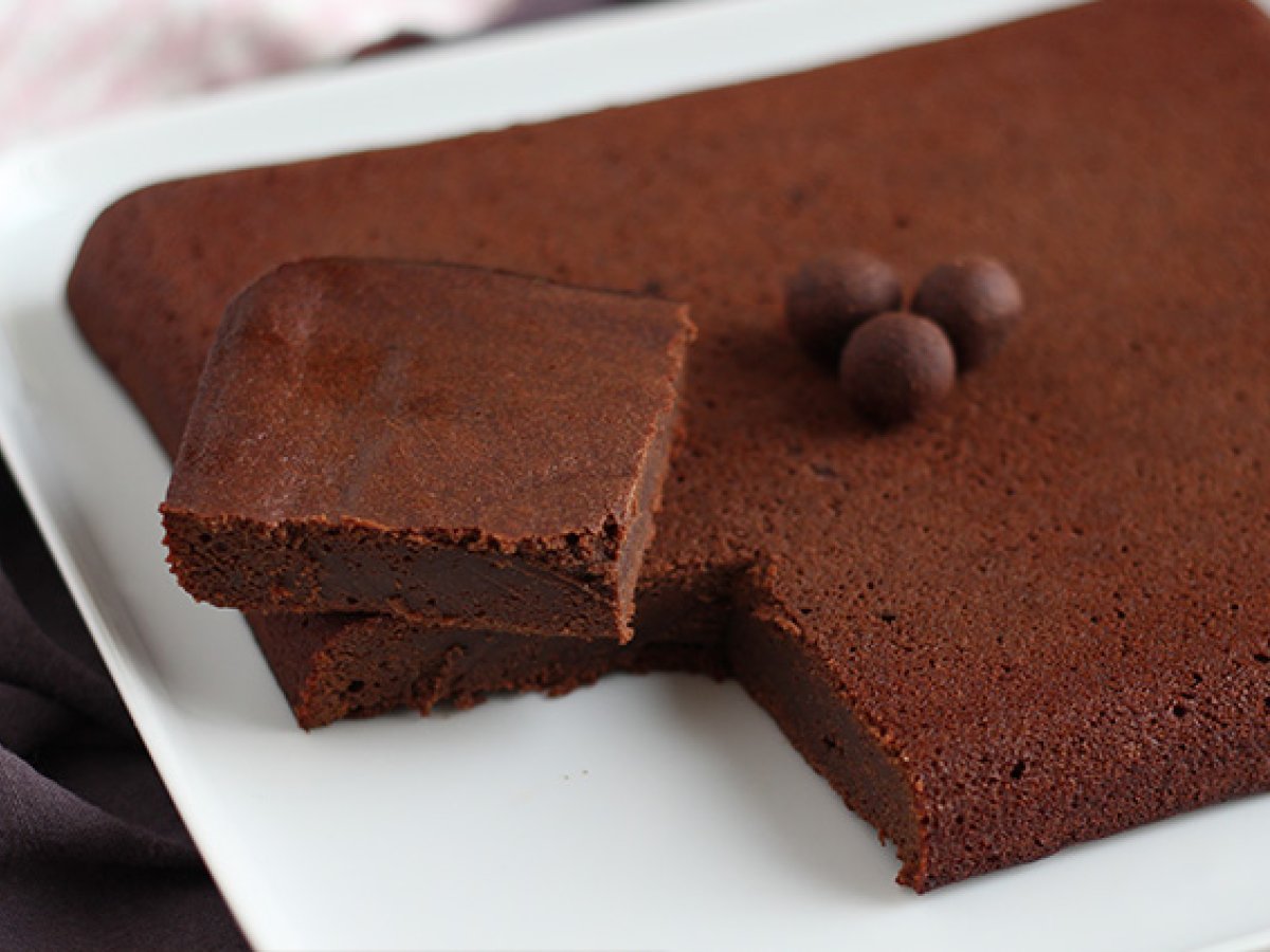 Brownie sem manteiga