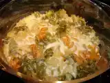 Receita Fusilli gratinado c/ farinheira e espinafres